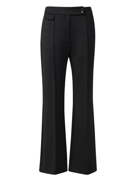 S.Oliver Hlače na rob črna