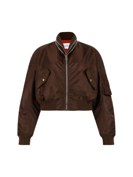 Kurtka bomber Givenchy brązowy