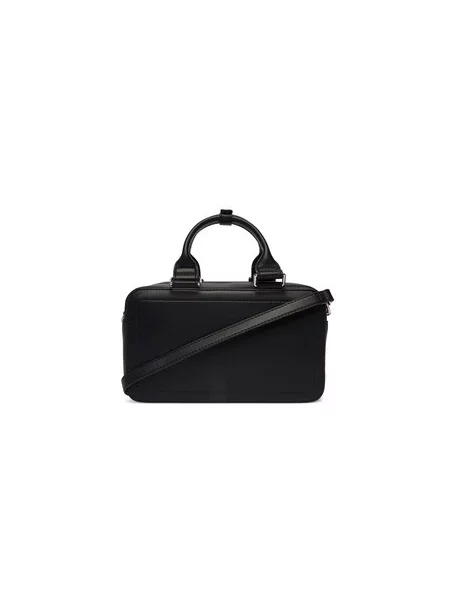 Calvin Klein Ročna torba Bold Ck Bauletto Crossbody črna
