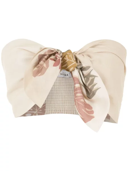 Bluzka Amir Slama z nadrukiem o krotszym kroju