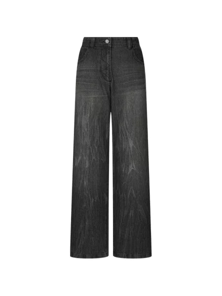 Blugi cu picior larg Tomboy negru