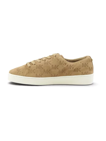 Sneakersy Michael Kors sznurowane koronkowe beżowe