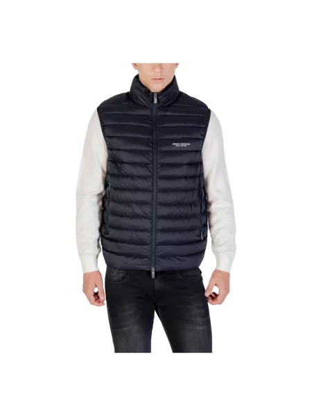 Kamizelka Armani Exchange niebieska