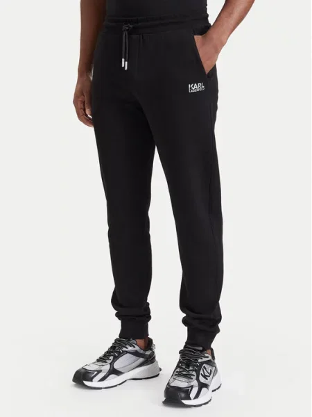 KARL LAGERFELD Pantaloni trening negru