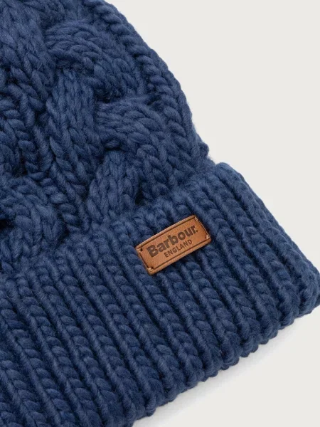 Barbour шапка з помпоном