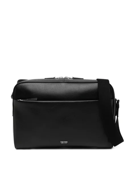 Geantă Tom Ford cu imagine negru