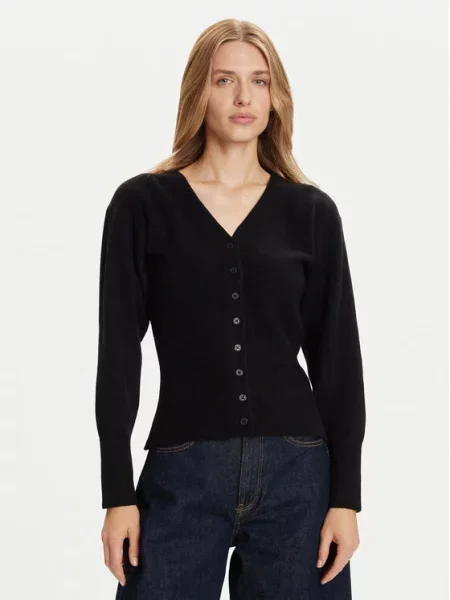 Vero Moda Pletena jopica Saba črna
