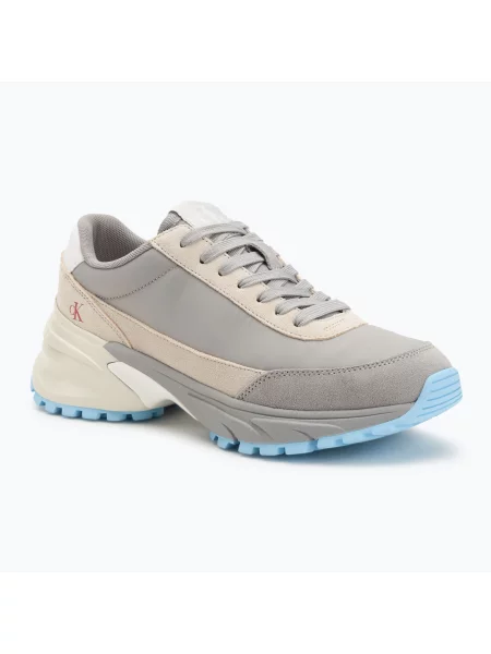 Calvin Klein Jeans Sneakersy Hike Runner Mg Mix šedá