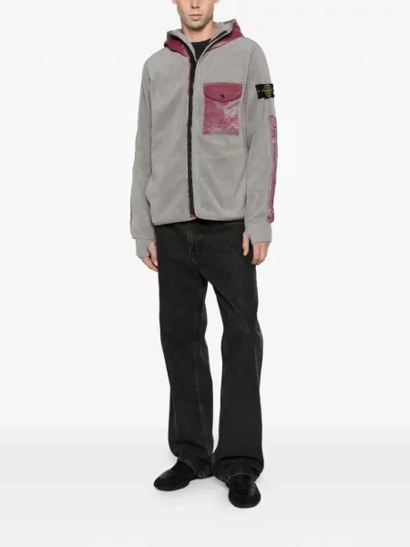 Hoodie Stone Island πέτρες γκρι