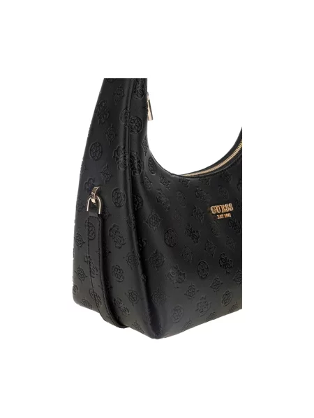 Torebka hobo Guess czarna