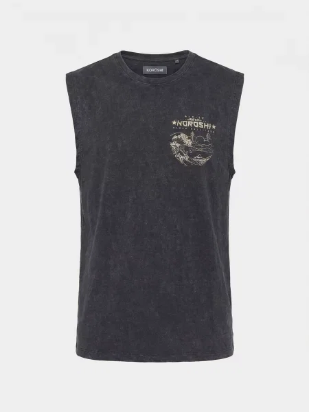 KOROSHI Tricou negru