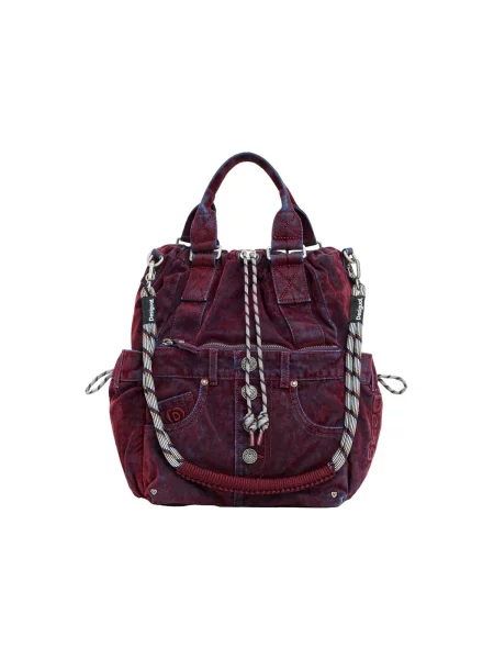 Desigual Rucsac burgundy roșu