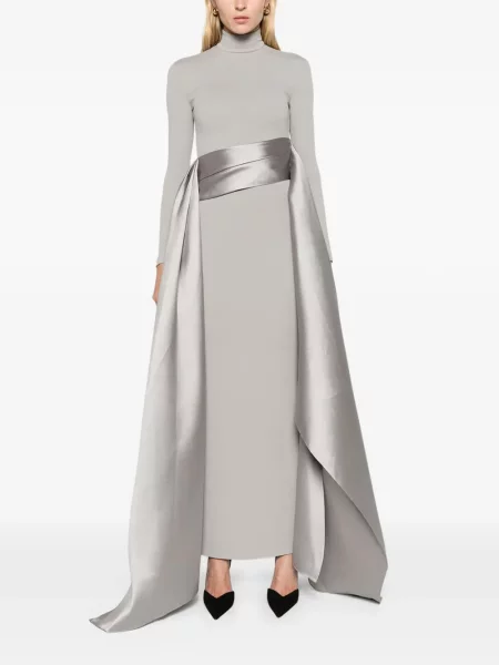 Rochie maxi Solace London gri