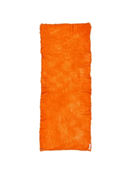 Fular Himalaya Clothing cu franjuri portocaliu