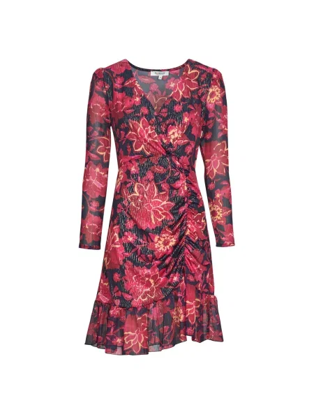 Mini obleka Morgan rdeča