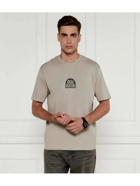 Armani Exchange Tricou bej