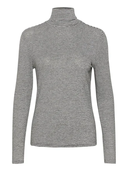 Cream Tricou Amma negru alb