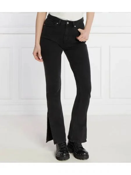 HUGO Blugi | flare fit | high waist negru