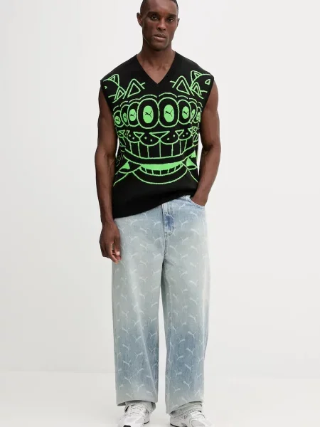 Puma kamizelka PUMA x RIPNDIP czarny