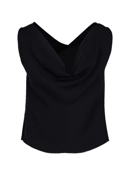 Top Co drapat negru