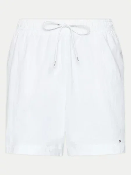 Kopalne hlače Tommy Hilfiger bela