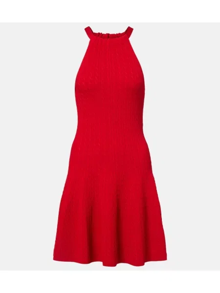 Rochie Polo Ralph Lauren tricotate roșu