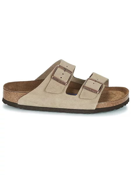 BIRKENSTOCK Natikače s Arizona taupe siva bež