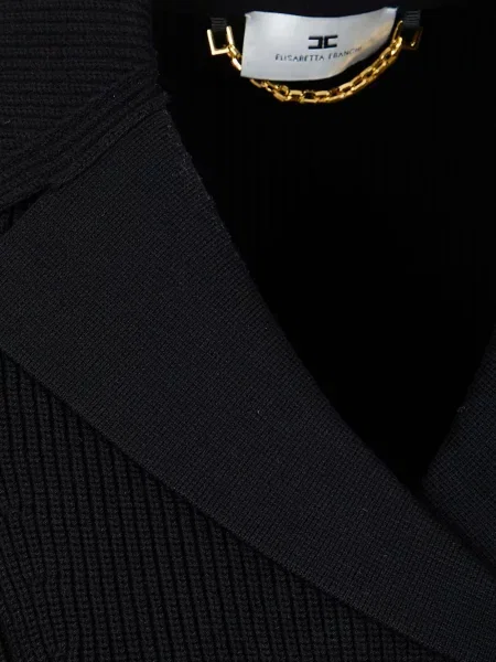 Cardigan Elisabetta Franchi negru