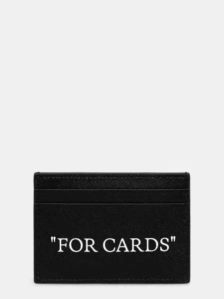 Portofel Off-white din piele alb