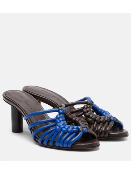 Sandale Jw Anderson din piele albastru