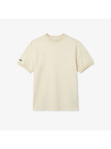 Футболка Lacoste бежевая