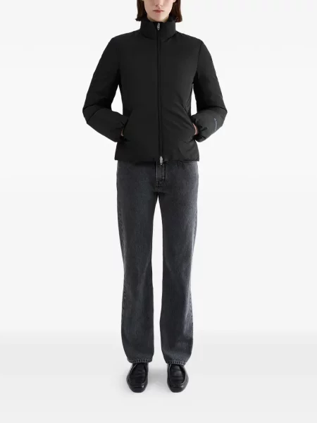 Geacă cu puf Jil Sander cu imagine negru