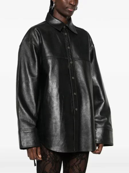 Geanta de piele Haikure negru