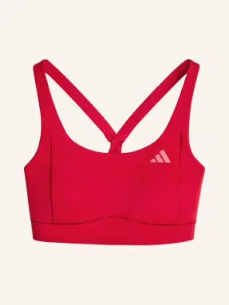 Výcvik podprsenka Adidas Performance červená