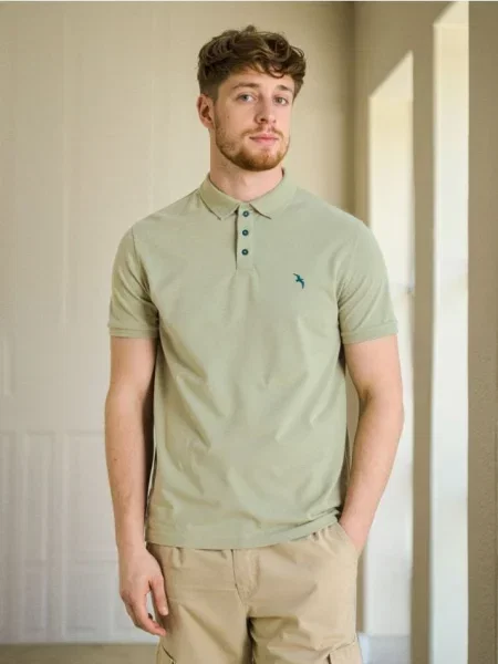 Sinsay polo tričko zelená