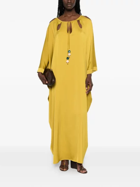 Rochie maxi Le Rjtange galben