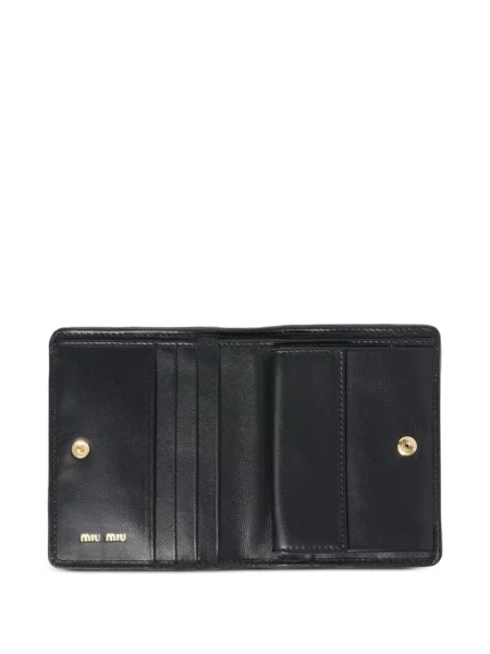 Portofel Miu Miu din piele negru