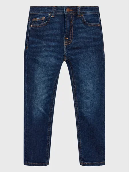 Guess Džinsai Skinny Fit mėlyna