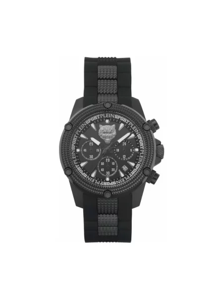 Plein Sport Zegarek Hurricane czarny