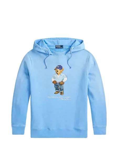 Kockás kerek nyakú ing Polo Ralph Lauren kék