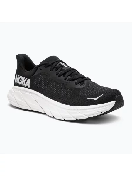 Încălțăminte de alergat pentru bărbați HOKA Arahi 7 black/white alb