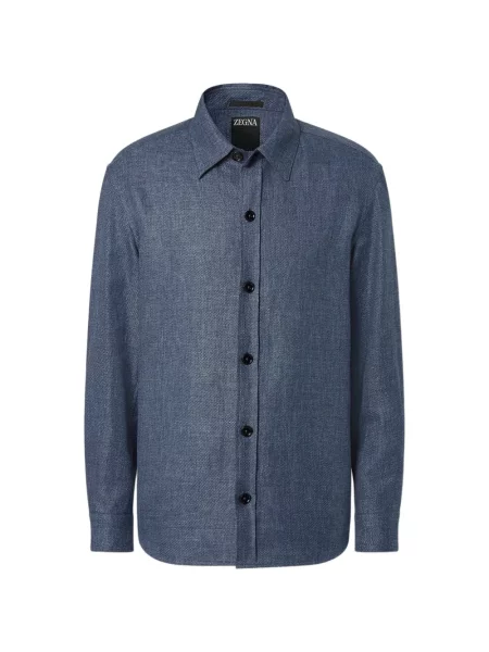 Cămașă Zegna albastru