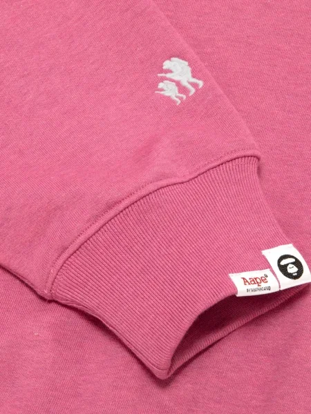 Суичър с качулка Aape By *a Bathing Ape® розово