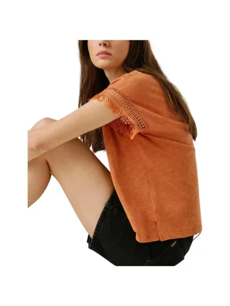 Tričko Pepe Jeans oranžová