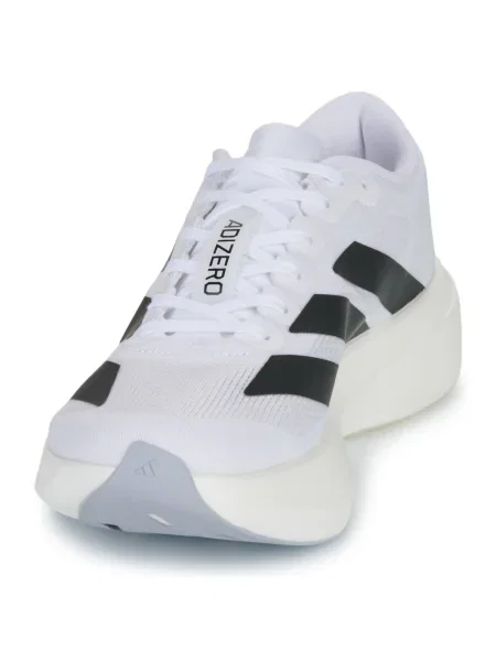 Bežecké bežecké topánky Adidas Adizero biela
