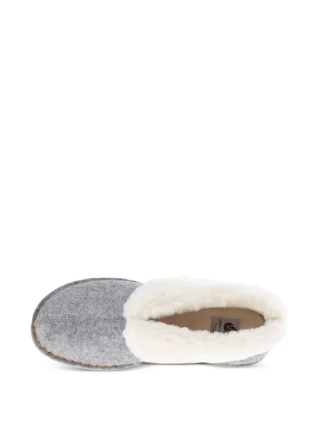 Krzneni ukras sandale Clarks Originals s krznom siva