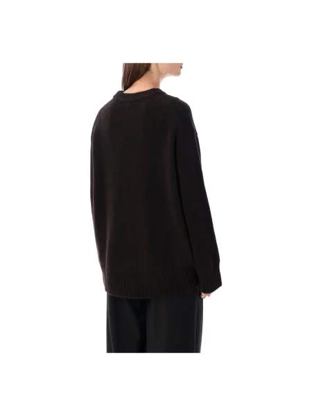 Sweter Lisa Yang z kaszmiru brązowy