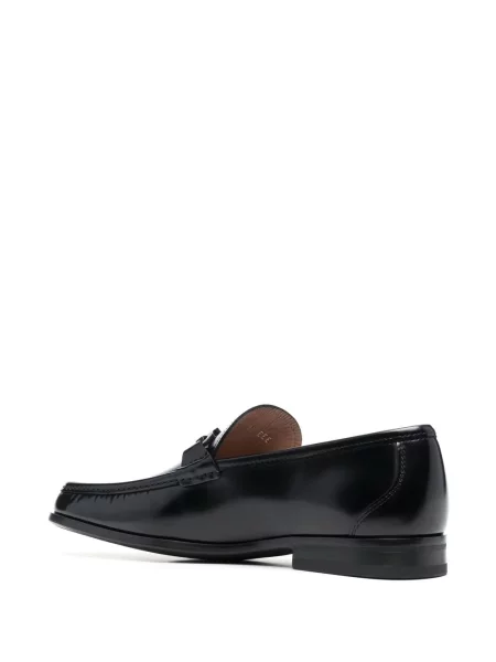 Pantofi loafer Ferragamo cu cataramă negru