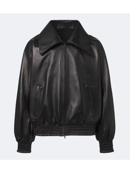 Geanta de piele Balenciaga negru