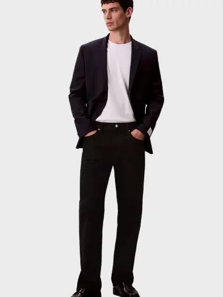 Шерстяной пиджак Calvin Klein синий